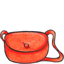 kiki bag closed icon